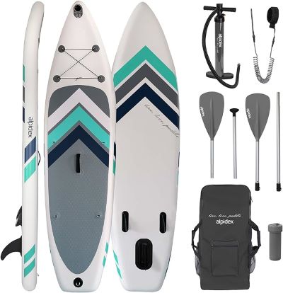 ALPIDEX Tabla Hinchable Surf Stand